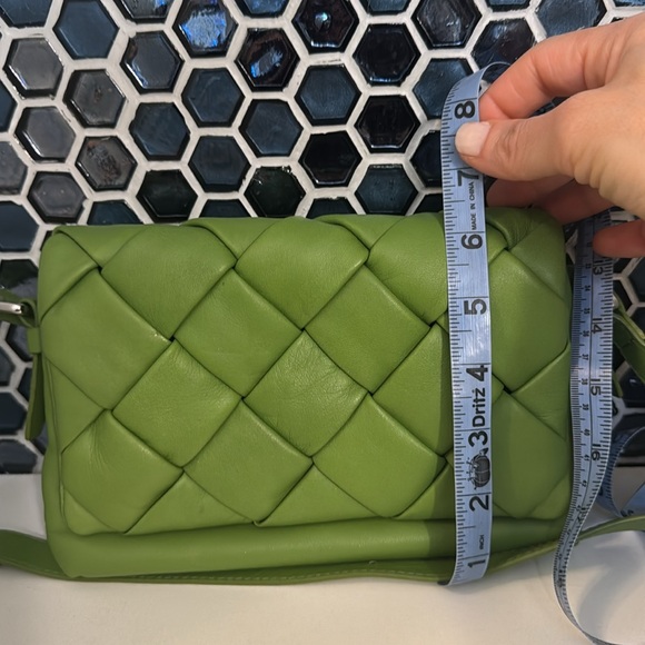 Green & other stories bag Braided Leather Crossbody Bag - Picture 11 of 12